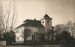 Clovis School, Calif. Postcard