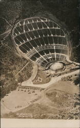 Aerial View Hollywood Bowl California Postcard Postcard Postcard