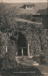 Gateway, Casa de Rosas, Los Angeles Postcard