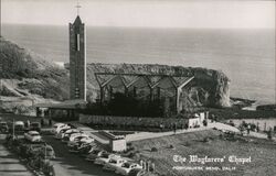 The Wayfarers' Chapel, Portuguese Bend, CA California Postcard Postcard Postcard