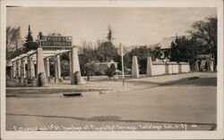 Piner's Hot Springs, Calistoga CA California Postcard Postcard Postcard