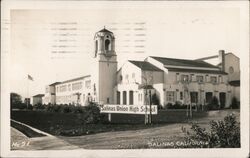 Salinas Union High School, Salinas California Postcard