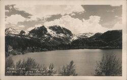 June Lake, Mono County, California near Culver's Camp Postcard Postcard Postcard