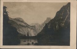 Yosemite Valley View California Postcard Postcard Postcard