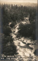 Baby Grand Canyon, The Pines, Bass Lake, CA Postcard