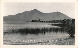 Monitor Point and Mt Konocti, Lake County, California Clearlake, CA Postcard Postcard Postcard