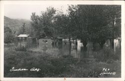 Isabella, Calif. Flood Postcard