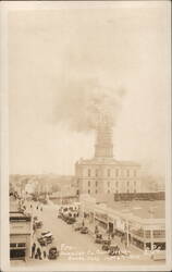 Humboldt Co. Court House Fire, Eureka, Calif., Sept 6, 1924 California E.P.G Postcard Postcard Postcard