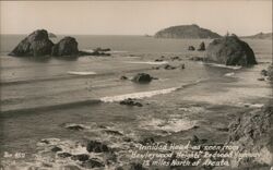 Trinidad Head from Hawleywood Heights, Redwood Highway Arcata, CA Postcard Postcard Postcard