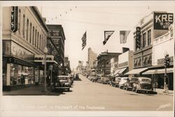 Eureka, Calif., in the heart of the Redwoods Postcard