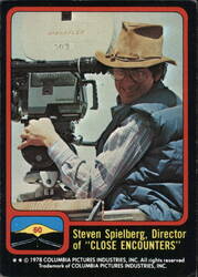 Steven Spielberg, Director of "Close Encounters" Trading Card