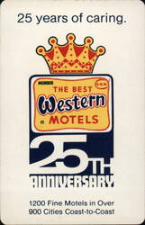 Best Western Motels 25th Anniversary Hotels Ephemera Ephemera Ephemera