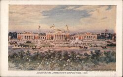 Auditorium, Jamestown Exposition, 1907 Postcard