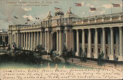 Palace of Education & Social Economy, 1904 World's Fair St. Louis, MO 1904 St. Louis Worlds Fair Postcard Postcard Postcard