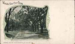 Park Driveway, 1904 St. Louis World's Fair Missouri 1904 St. Louis Worlds Fair Postcard Postcard Postcard