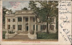 1904 World's Fair Connecticut State Building St. Louis, MO 1904 St. Louis Worlds Fair Postcard Postcard Postcard