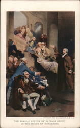 Patrick Henry's "Give Me Liberty Or Give Me Death" Speech Postcard