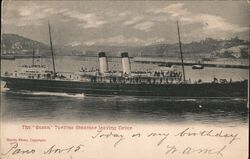 TS Queen Turbine Steamer Leaving Dover United Kingdom Kent Postcard Postcard Postcard