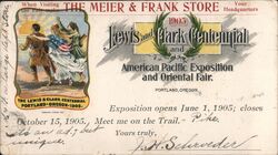 1905 Lewis & Clark Centennial American Pacific Exposition Postcard Postcard