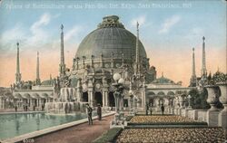 Palace of Horticulture, Pan-Pac. Expo, San Francisco, 1915 Postcard