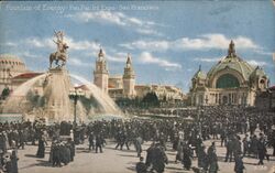 Fountain of Energy, Panama-Pacific International Exposition, San Francisco California 1915 Panama-Pacific International Expositi Postcard