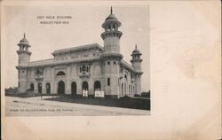 East India Building, World's Fair 1904, St. Louis Missouri 1904 St. Louis Worlds Fair Postcard Postcard Postcard