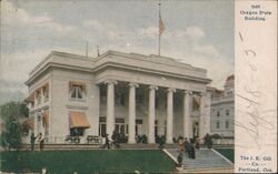 Oregon State Building at the Lewis and Clark Centennial Exposition Postcard