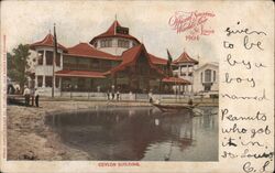 1904 World's Fair Ceylon Building St. Louis Missouri 1904 St. Louis Worlds Fair Postcard Postcard Postcard