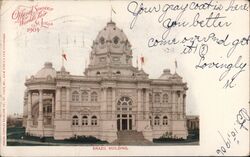 1904 St. Louis World's Fair Brazil Building Missouri 1904 St. Louis Worlds Fair Postcard Postcard Postcard