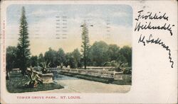 Tower Grove Park, St. Louis Missouri Postcard Postcard Postcard