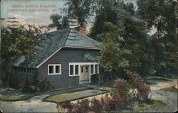 Model School Building, Jamestown Exposition, 1907 Postcard