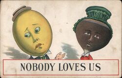 Nobody Loves Us, Comic Postcard Lemon & Beet Postcard