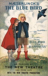 The Blue Bird for Happiness, New Theatre NYC Postcard