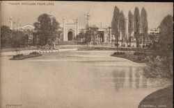 India Pavilion, British Empire Exhibition, 1924 Postcard