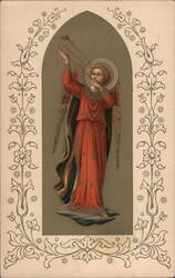 Angel with Trumpet, Postcard Postcard