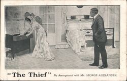 "The Thief" Play Scene, Lincoln Theatre Royal, December 13 Postcard