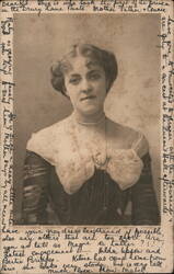 Miss Gwendoline Brighton, Actress, The Biograph Studio Postcard