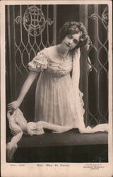 Miss May de Sousa, Actress, Portrait Postcard Postcard