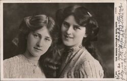 Phyllis Dare & Zena Dare Actresses Portrait Postcard