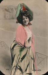 Anna Held, Actress, Portrait Postcard Postcard