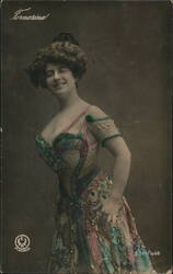 Fernarina, Spanish Actress, Theatrical Costume Actresses Postcard Postcard Postcard