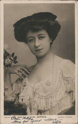 Hilda Jeffreys, Actress, Portrait Postcard Actresses Postcard Postcard Postcard