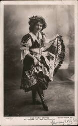 Marie George as Katrina in Dick Whittington, 1909 Actresses Postcard Postcard Postcard