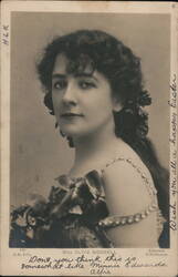 Miss Olive Morrell, Actress, Portrait Postcard Actresses Postcard Postcard Postcard