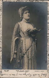 Miss Ellen Terry as Marguerite (Faust) Postcard