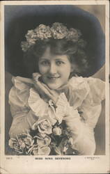 Miss Nina Sevening, Actress, Beagles Postcard 136 D Postcard