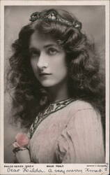 Maud Fealy Actress Portrait Photo Postcard Actresses Postcard Postcard Postcard