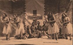 Tau'olunga Dancers Postcard