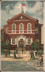 Carpenters' Hall, Philadelphia, PA Postcard