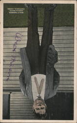 Writer Walt Mason, Hand-Signed Autograph on Postcard Postcard